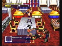 une photo d'Ã©cran de Dynamite Cop sur Sega Dreamcast